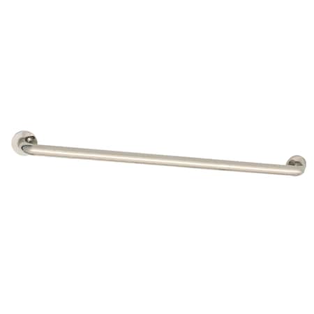 Kingston Brass DR514326 32-Inch x 1-1/4-Inch O.D Grab Bar, Polished Nickel DR514326